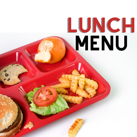  Lunch Menu